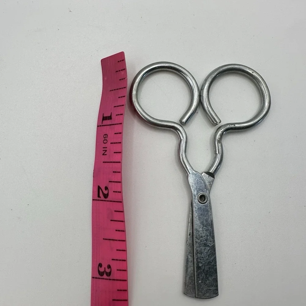 VTG Small School Childs Scissors Blunt Tip Silver 3.25